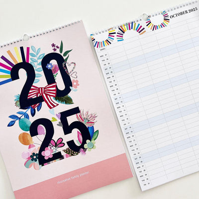 2025 Family Planner Calendar-Rhi Creative-Lima & Co