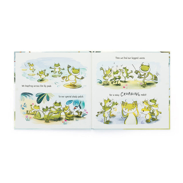 A Fantastic Day For Finnegan Frog Book-JELLYCAT-Lima & Co