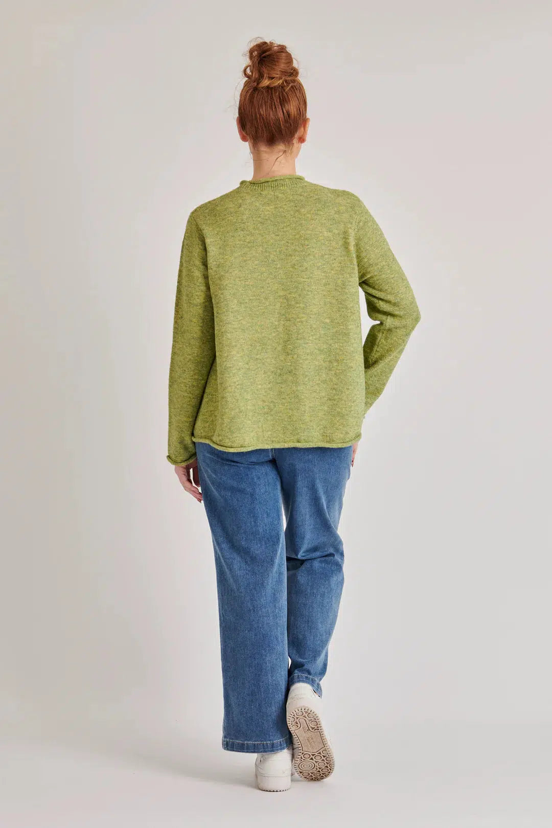 A-Line Jumper - Moss Green-One Ten Willow-Lima & Co