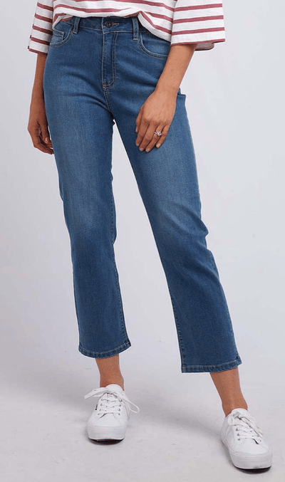 Ada Straight Leg Jean - Light Blue-Elm Lifestyle-Lima & Co