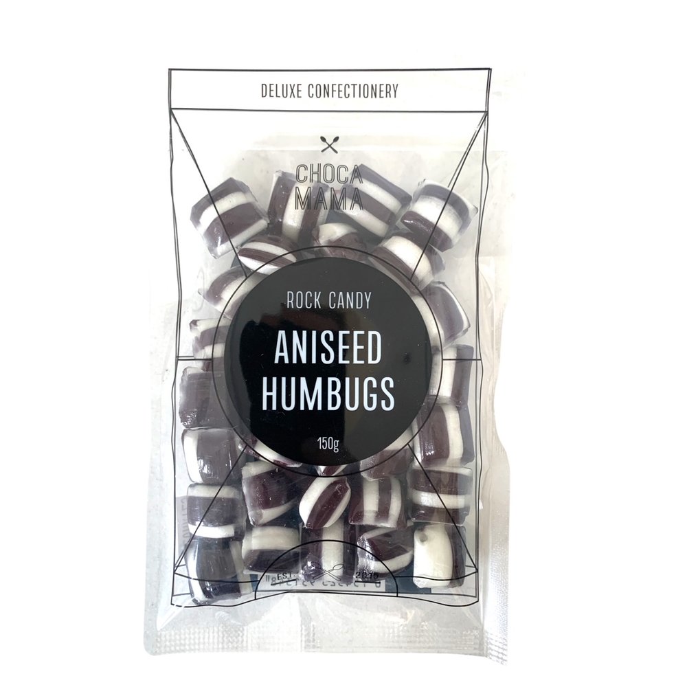 Aniseed Humbugs 150g-Chocamama-Lima & Co