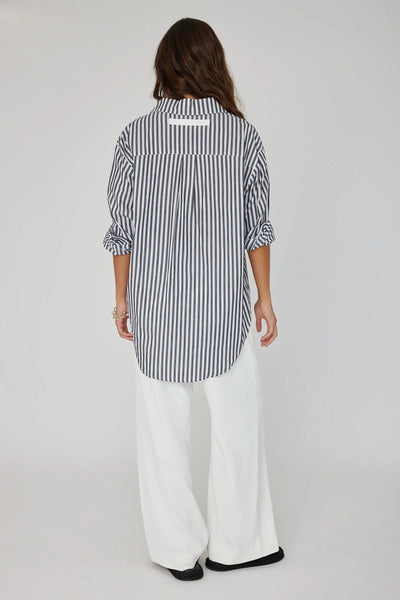 Austin Shirt - Black Stripe-ALEXANDRA-Lima & Co