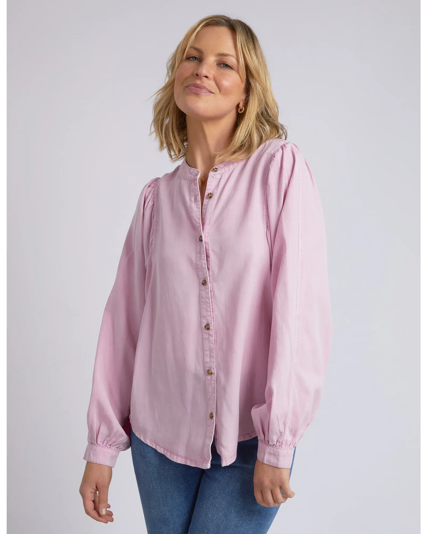 Bailey Shirt - Peony Pink-Elm Lifestyle-Lima & Co