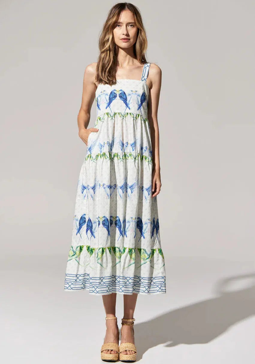 Barrie Sundress - Print-POL Clothing-Lima & Co