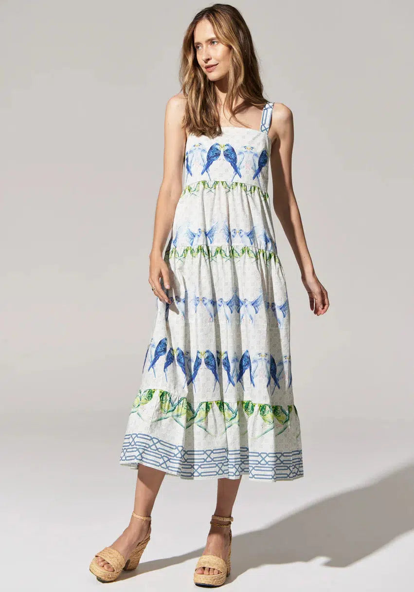 Barrie Sundress - Print-POL Clothing-Lima & Co