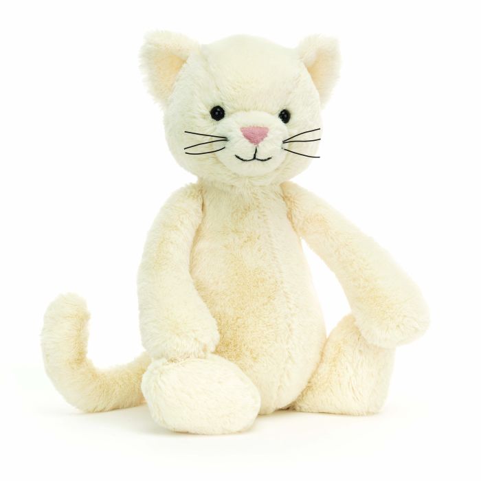 Bashful Cream Kitten Medium-JELLY CAT-Lima & Co