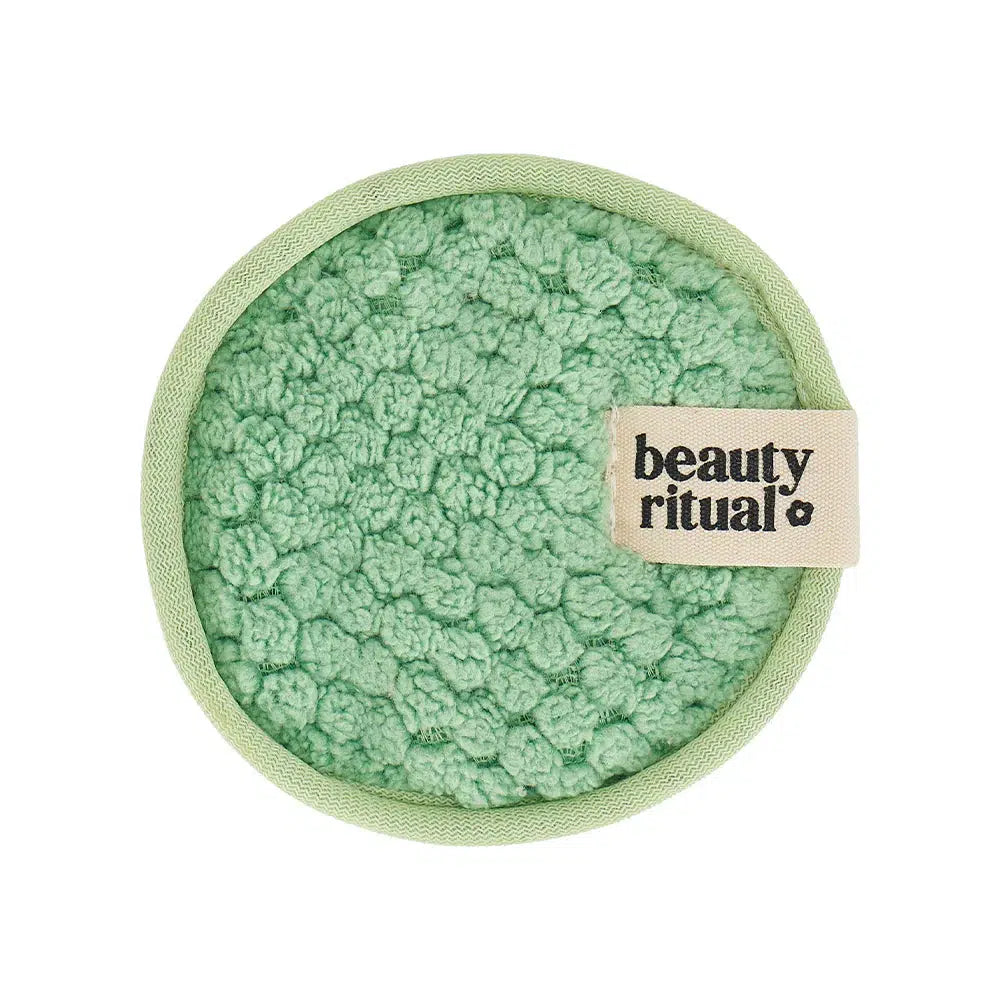 Beauty Ritual Luxury Waffle Cleansing Pads - Moss-Annabel Trends-Lima & Co