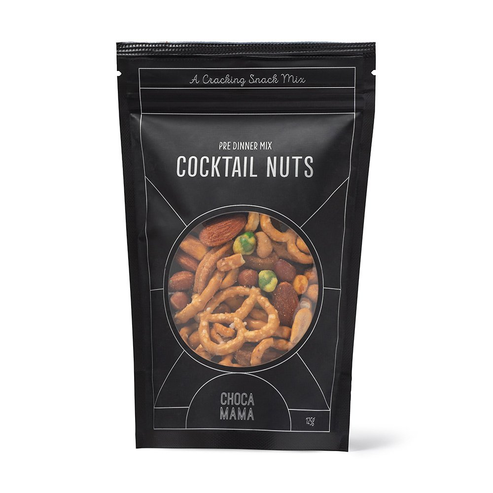 Black Label Cocktail Nut Mix 75g-Chocamama-Lima & Co