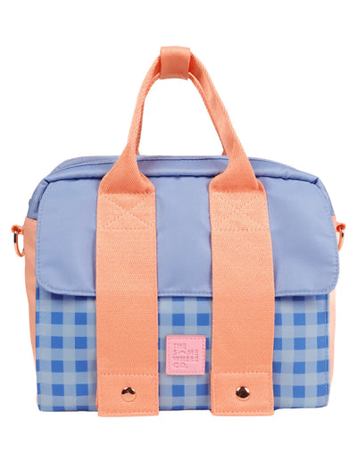 Blueberry Jam Colourblock Lunch Tote-The Somewhere Co-Lima & Co