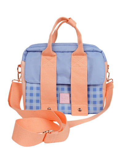 Blueberry Jam Colourblock Lunch Tote-The Somewhere Co-Lima & Co