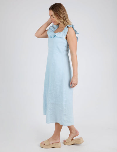 Bonifacio Dress - Dream Blue-Foxwood-Lima & Co