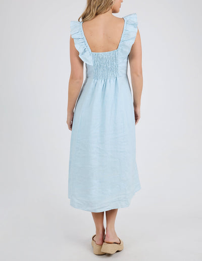 Bonifacio Dress - Dream Blue-Foxwood-Lima & Co