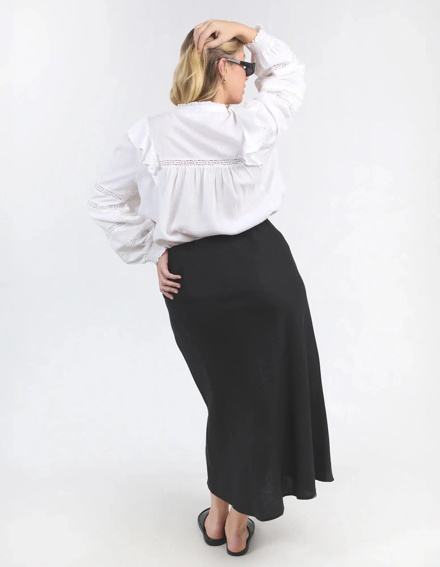 Bonnie Blouse - Marshmellow-Elm Lifestyle-Lima & Co