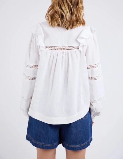 Bonnie Blouse - Marshmellow-Elm Lifestyle-Lima & Co