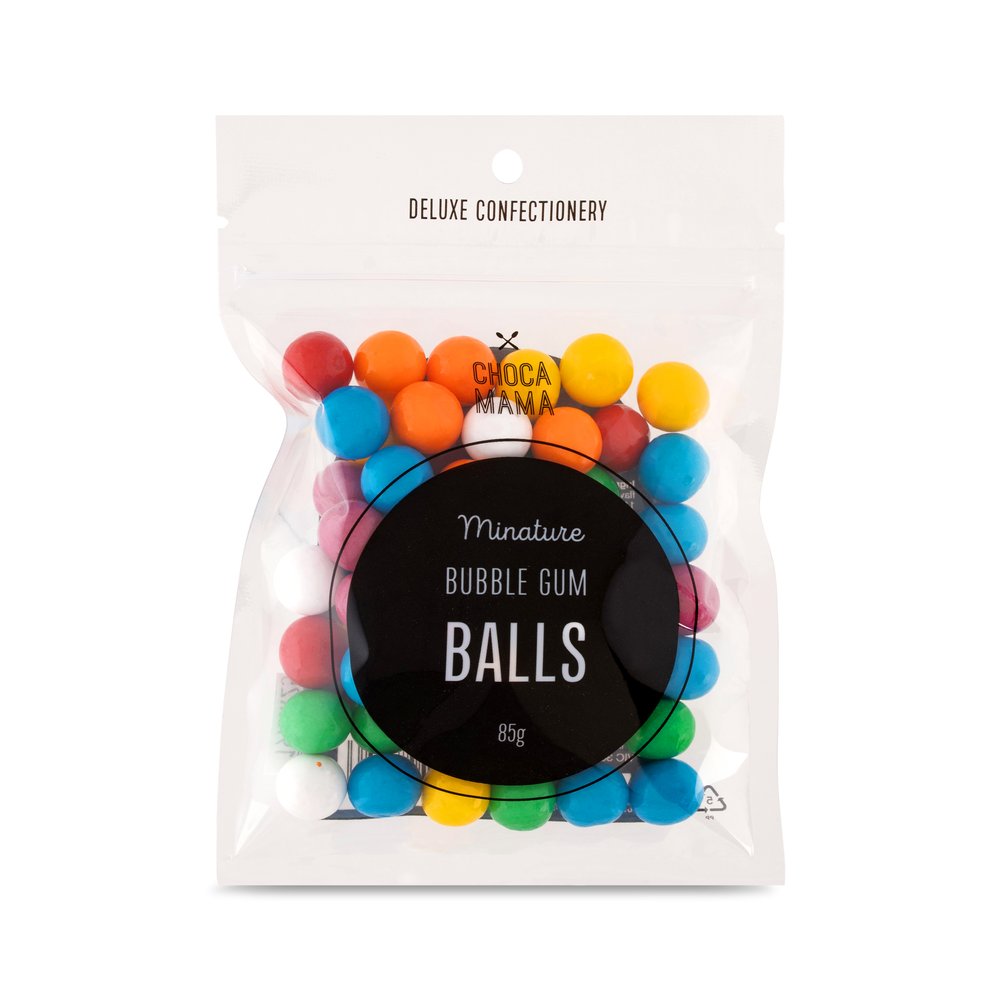 Bubble Gum Balls 85g-Chocamama-Lima & Co