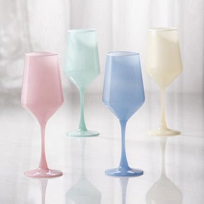 Chelsea Sky 4pk Wine Glass-LADELLE-Lima & Co