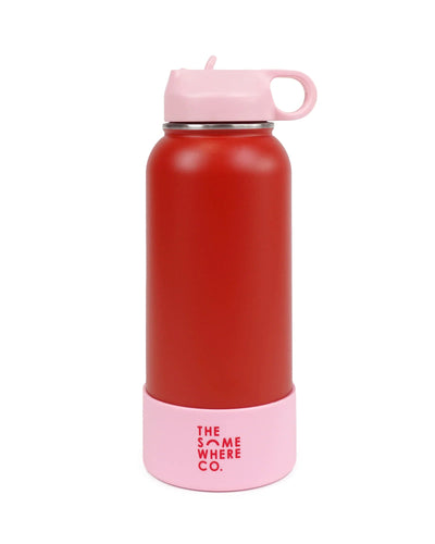 Cherry Water Bottle 1L-The Somewhere Co-Lima & Co