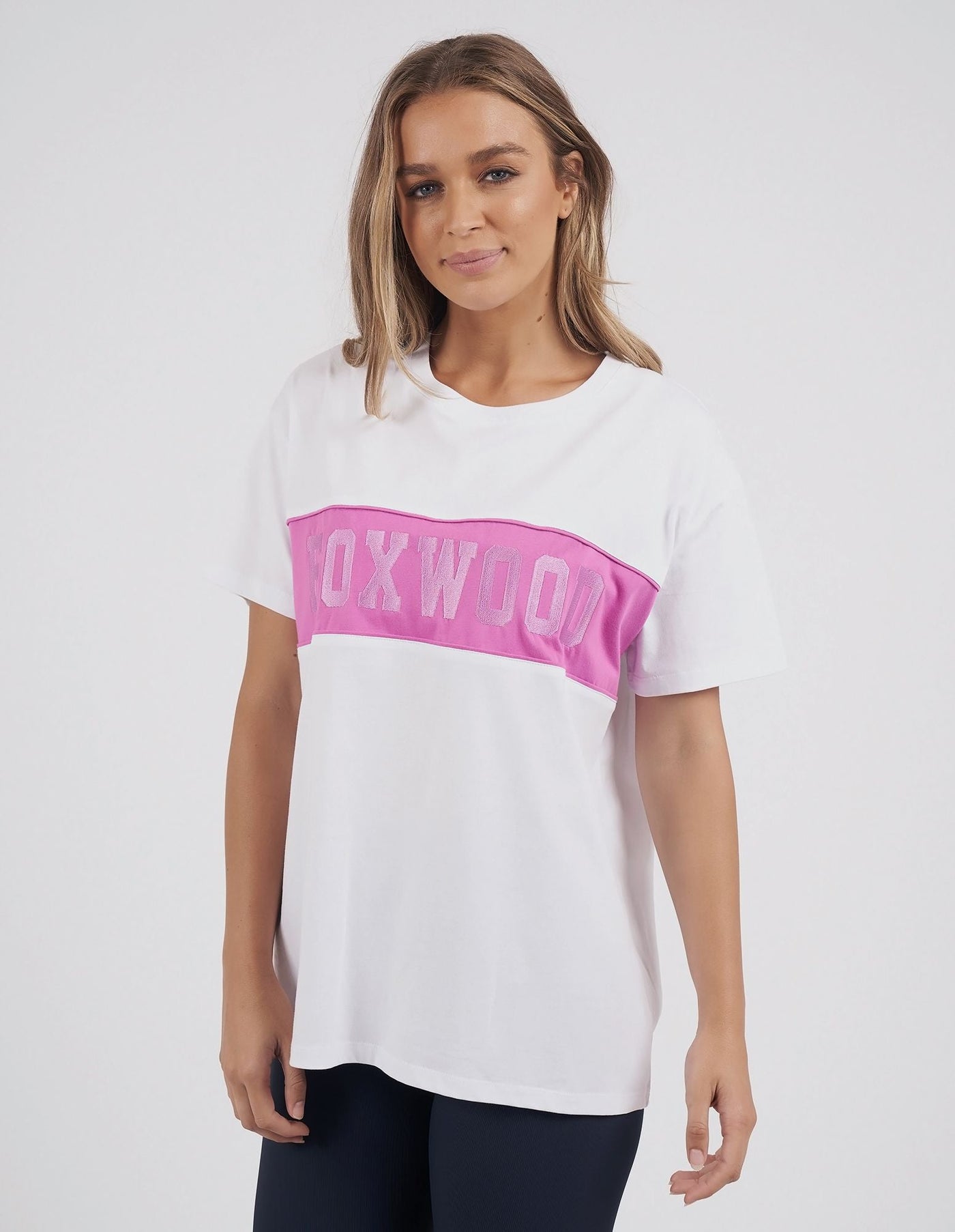 Connection Tee - Fuschia-Foxwood-Lima & Co