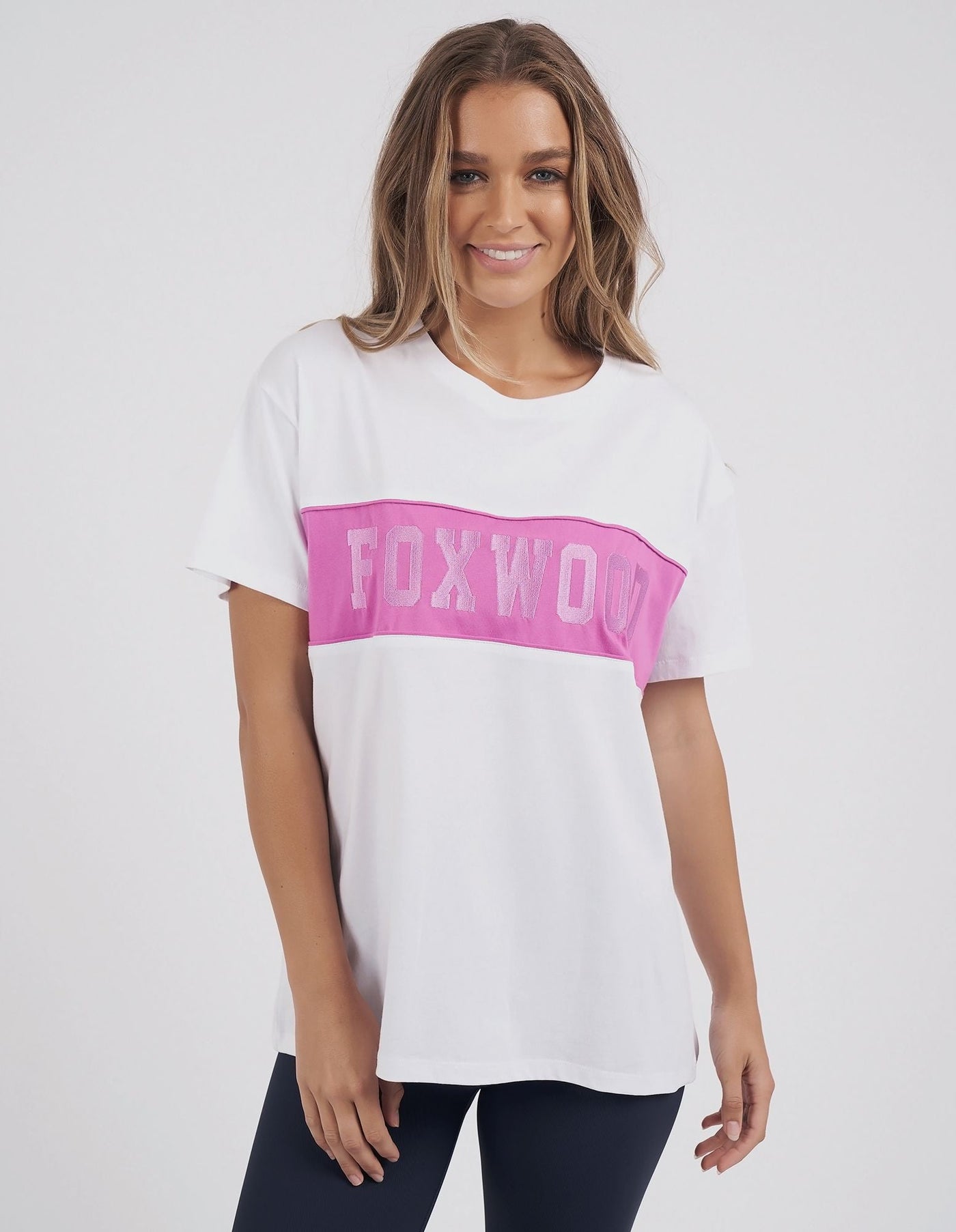 Connection Tee - Fuschia-Foxwood-Lima & Co