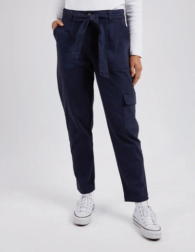 Dahlia Cargo Pant - Navy-Elm Lifestyle-Lima & Co