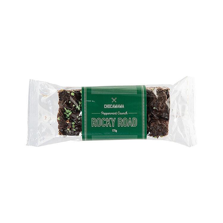 Dark Peppermint Rocky Road 175g-Chocamama-Lima & Co