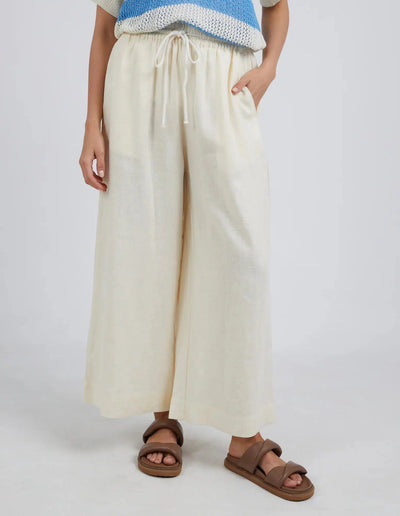 Dionna Wide Leg Pant - Coconut-Elm Lifestyle-Lima & Co