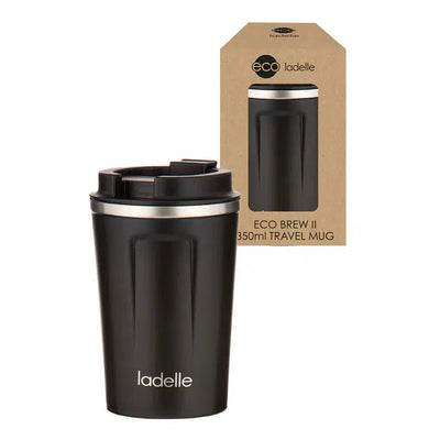 Eco Culture Travel Mug 350ml - Noir-Lima & Co-Lima & Co