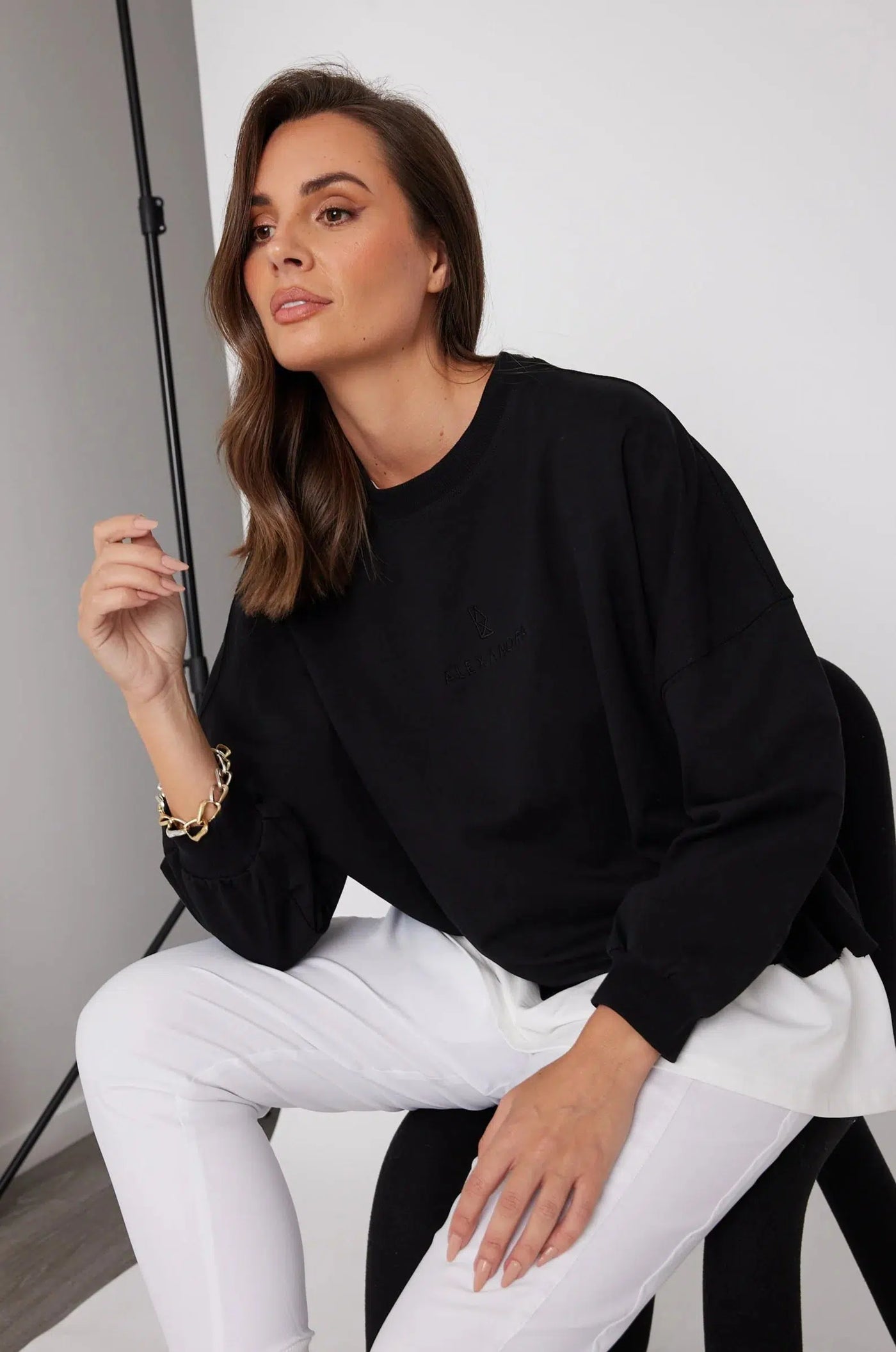 Eden Jumper - Black-ALEXANDRA-Lima & Co