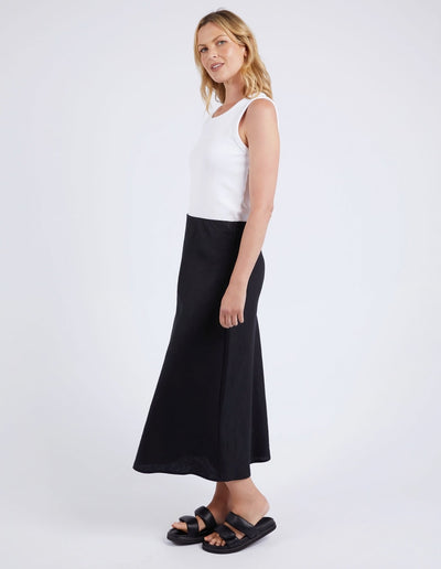 Eleni Skirt - Black-Elm Lifestyle-Lima & Co