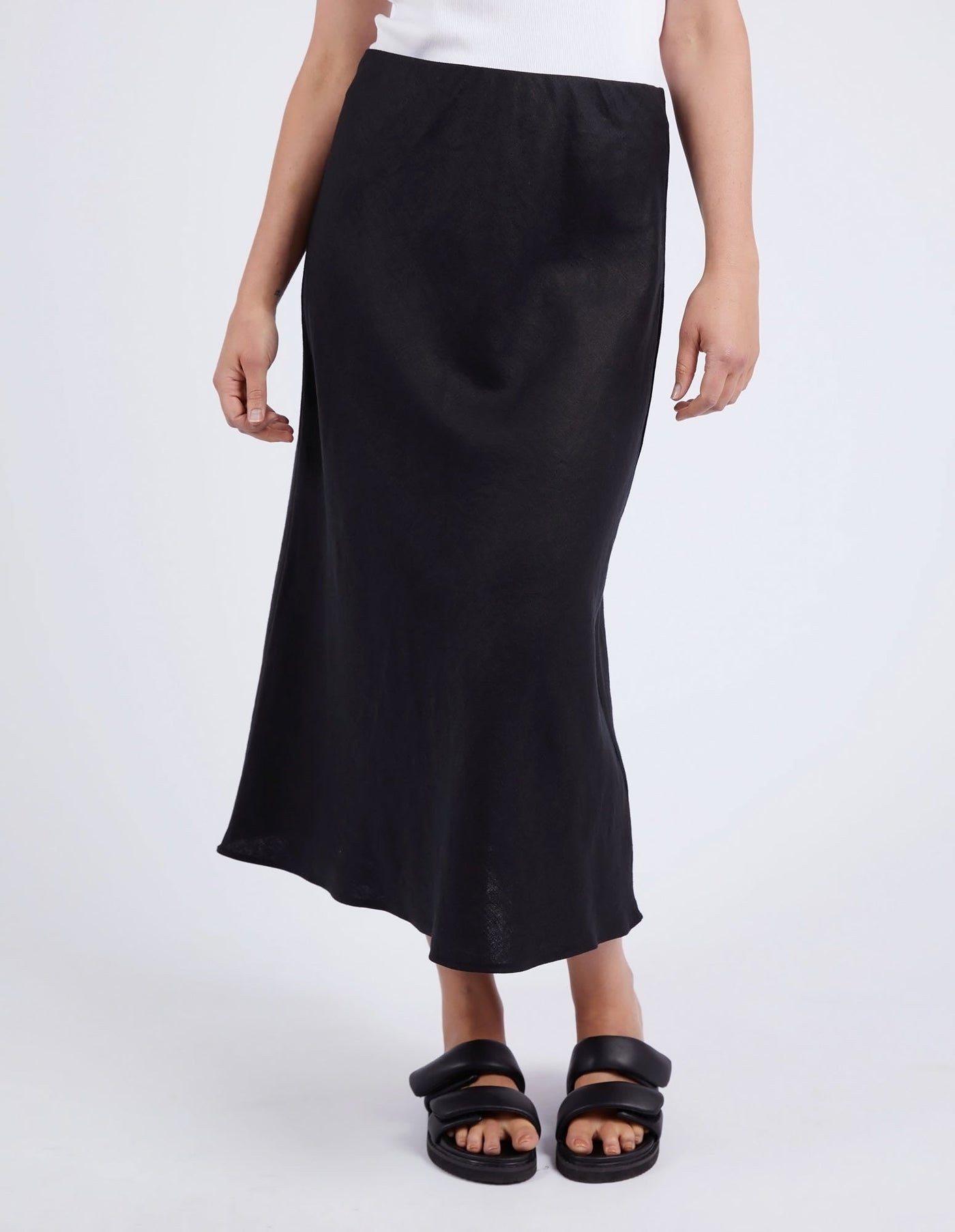 Eleni Skirt - Black-Elm Lifestyle-Lima & Co