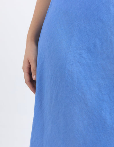 Eleni Skirt - Cerulean Holiday Print-Elm Lifestyle-Lima & Co