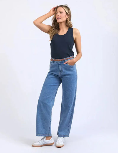 Esme Tank - Navy-Foxwood-Lima & Co
