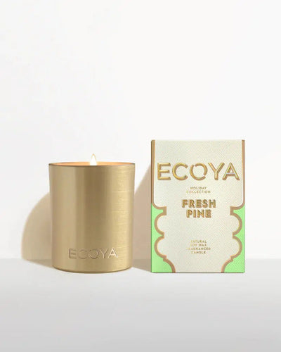 Fresh Pine Goldie Candle Holiday Collection-Ecoya-Lima & Co