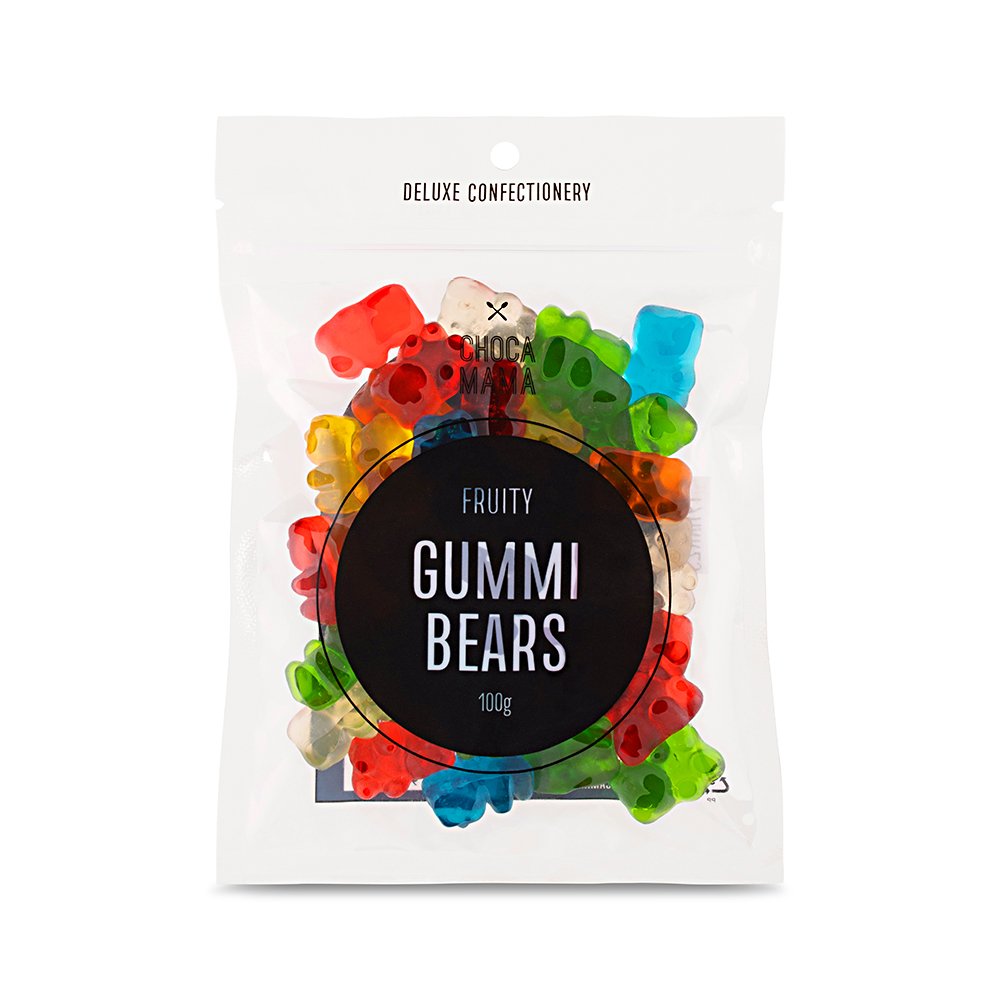 Gummi Bears 100g-Chocamama-Lima & Co