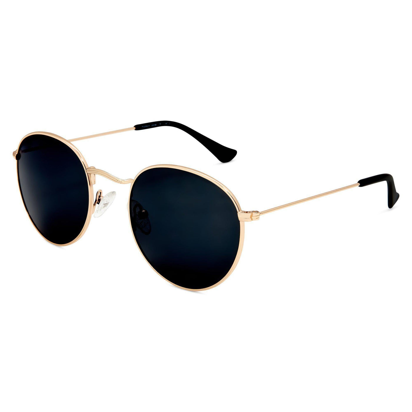 HUDSON SHINY GOLD POLAR SUNGLASSES-Tony + Will-Lima & Co