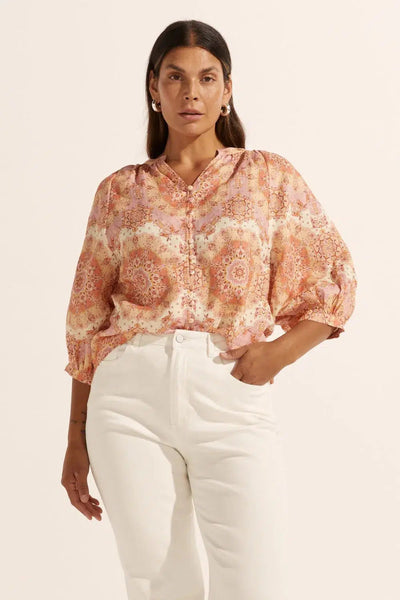 Hanker Top - Sunset Mosiac-Zoe Kratzmann-Lima & Co