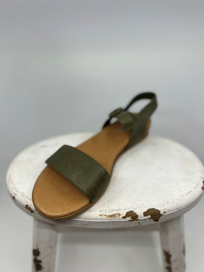 Hendrix Sandal - Dark Olive-Hinako-Lima & Co