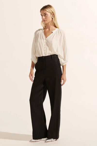 Herald Pant - Black-Zoe Kratzmann-Lima & Co