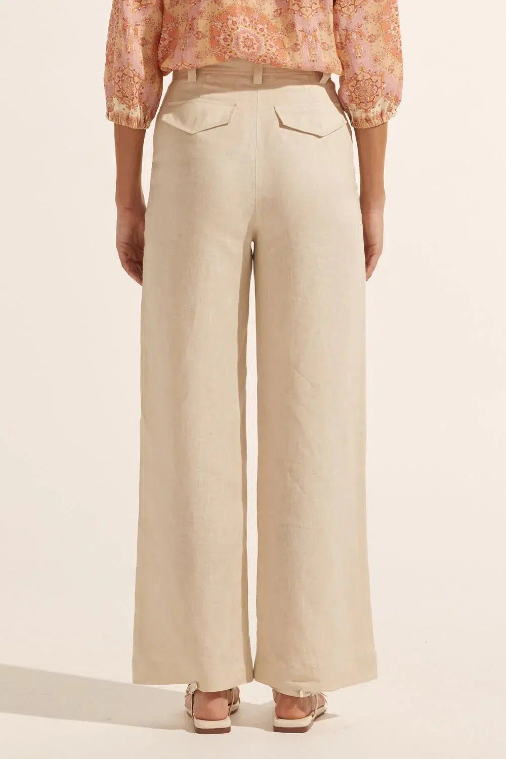 Herald Pant - Pebble-Zoe Kratzmann-Lima & Co