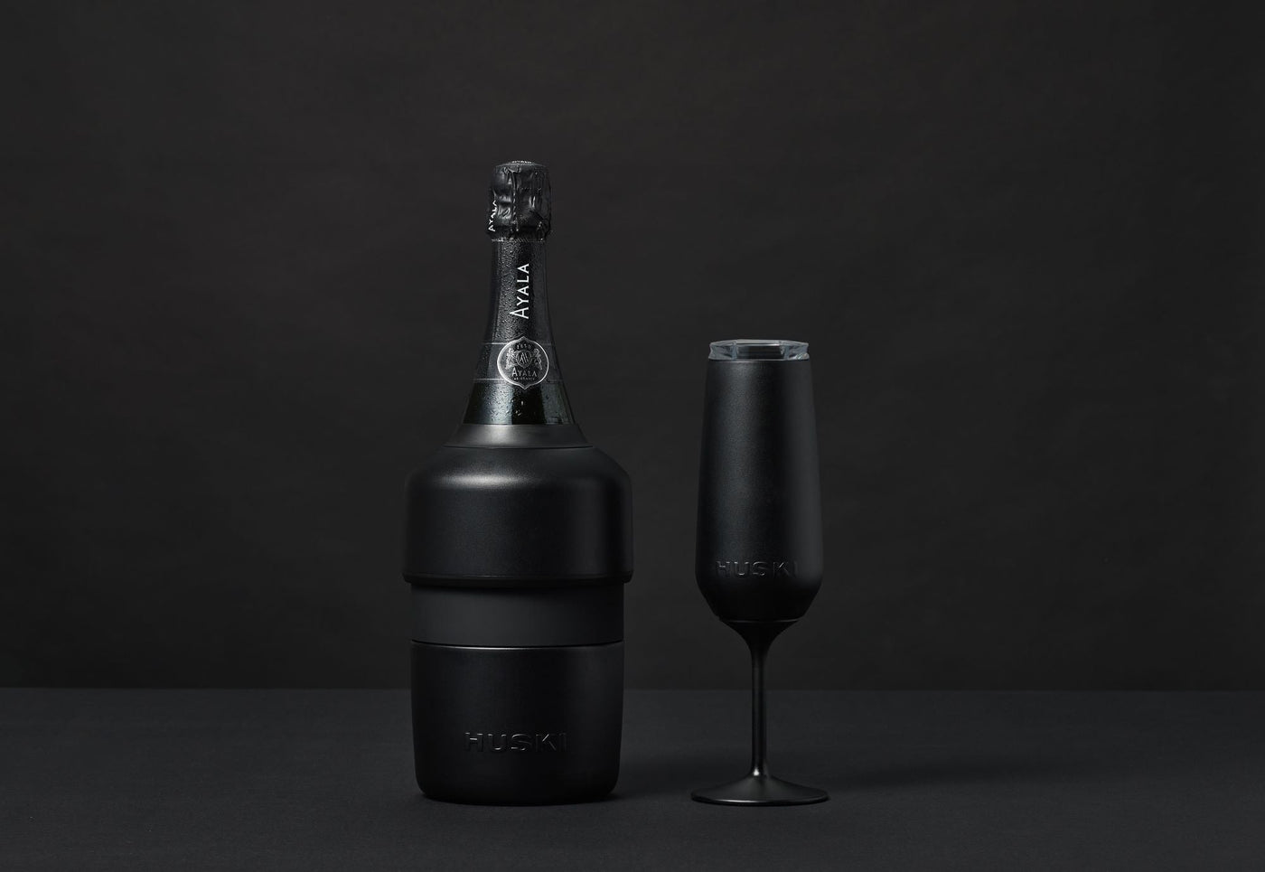 Huski Champagne Cooler - Black-Huski-Lima & Co