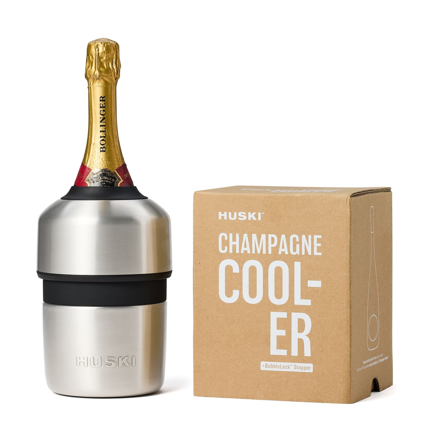 Huski Champagne Cooler - Brushed Stainless-Huski-Lima & Co