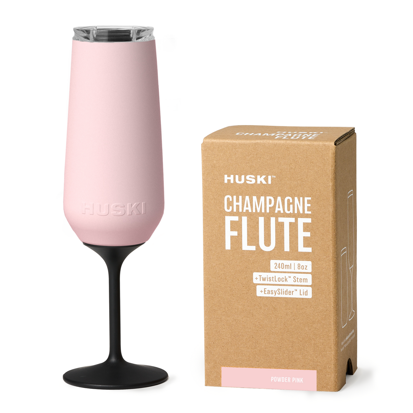 Huski Champagne Flute - Powder Pink-Huski-Lima & Co