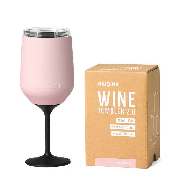 Huski Wine Tumbler 2.0 - Powder Pink-Huski-Lima & Co