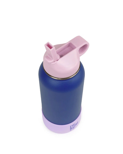 Indigo Water Bottle 1L-The Somewhere Co-Lima & Co