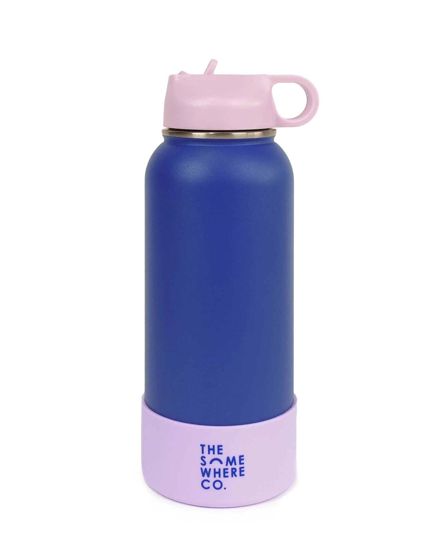 Indigo Water Bottle 1L-The Somewhere Co-Lima & Co