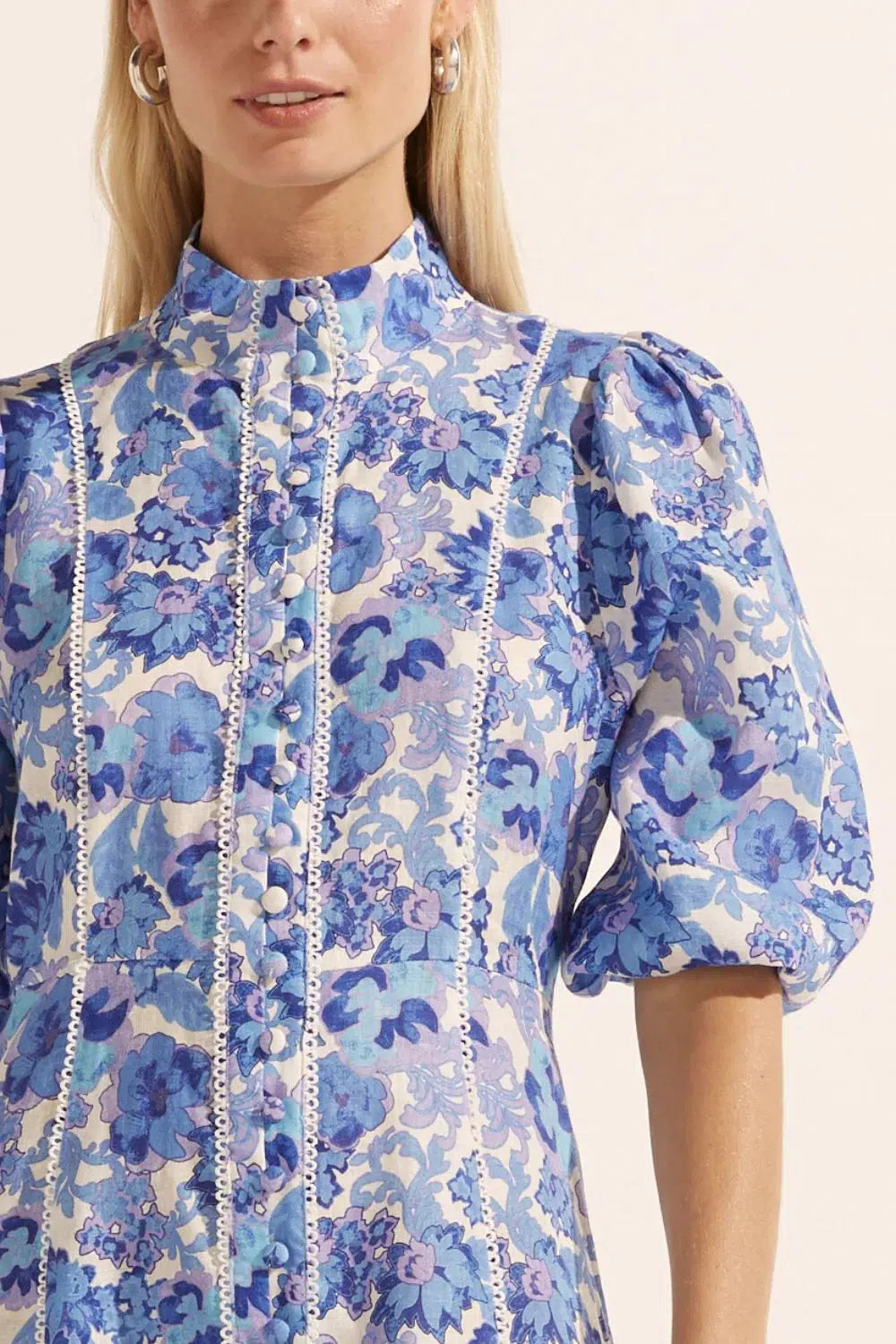 Jargon Dress - Pacific Floral-Zoe Kratzmann-Lima & Co