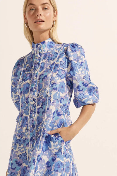 Jargon Dress - Pacific Floral-Zoe Kratzmann-Lima & Co