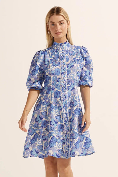 Jargon Dress - Pacific Floral-Zoe Kratzmann-Lima & Co