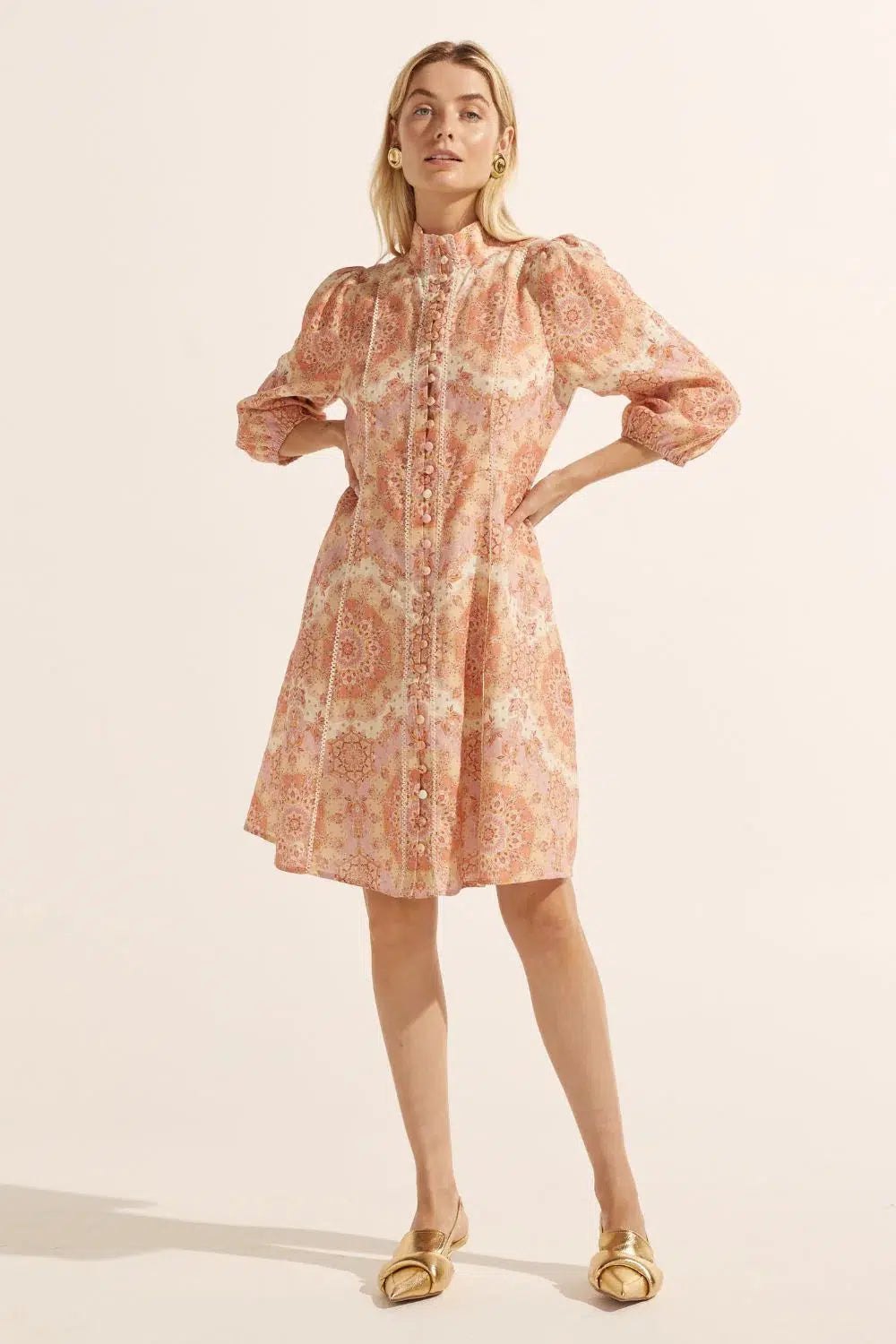 Jargon Dress - Sunset Mosiac-Zoe Kratzmann-Lima & Co