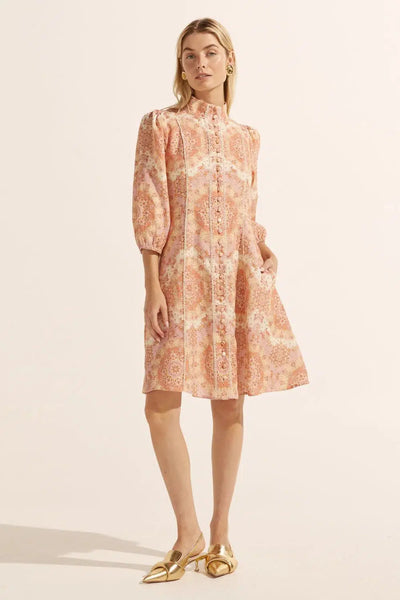 Jargon Dress - Sunset Mosiac-Zoe Kratzmann-Lima & Co